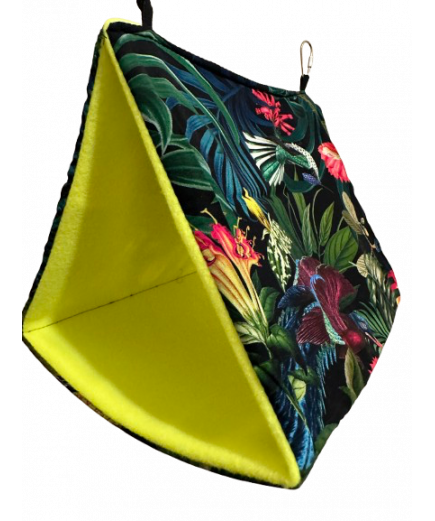 Parrot-Supplies Tropical Cozy Tent Hammock Parrot Hideaway Large Parrot-Supplies Tropical Cozy Tent Hammock Parrot Hideaway Large